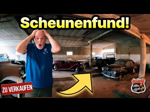 Scheunenfund! Garage voller Oldtimer – und alle stehen zum Verkauf 😱