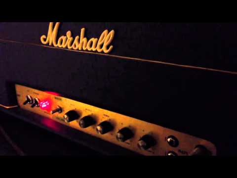 1975 Marshall JMP with Mark Cameron Jose high and low gain mod
