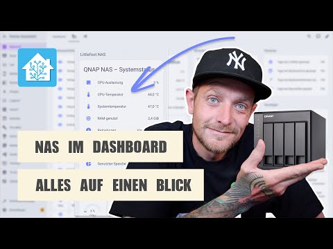 QNAP NAS in Home Assistant überwachen - Sensoren, Dashboard & Tipps