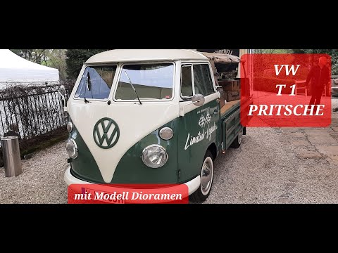 VW T 1 Pritsche von 1954 mit wunderschönen Dioramen