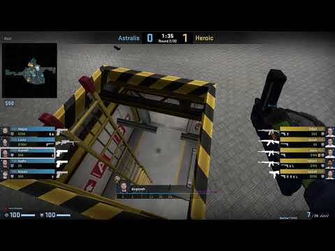 CS:GO POV Demo Astralis Dupreeh (28/16) vs Heroic (de_nuke)