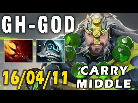 Liquid.GH Plays Earth Spirit - Carry Middle with Dagon