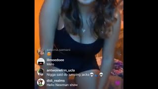 Jaden Newman Goes Live On Ig And Shows Off Her Boo