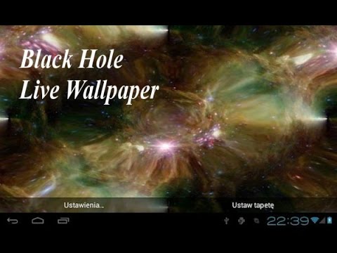Black Hole Live Wallpaper Video