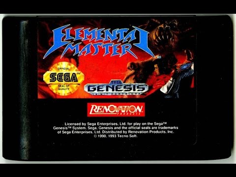 elemental master megadrive test