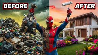  I Built a Luxury House From a Trash Dump!