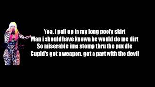Nicki Minaj - Cupids Got A Gun (Lyrics On Screen)