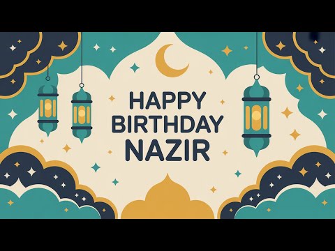Nazir Birthday Song   Nasheed   Happy v1