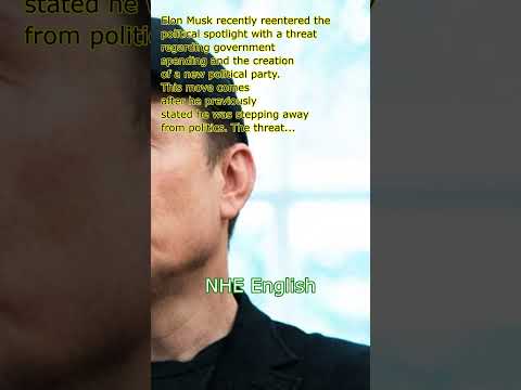 Elon Musk just made his starkest political threat since the election