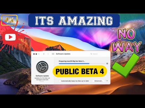 macOS 11 Big Sur Public Beta 4 Update - It's Amazing !! What’s Changed
