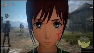Sasha's Eyes Shrink When She Moves in Attack On Titan 2