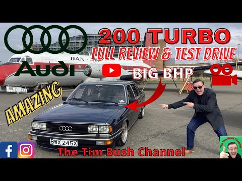 Audi 200 5T. Audi Turbo. Full Review & Test Drive Video.