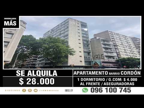 Video de YouTube - Apartamento Alquiler Cordón Montevideo iMas.uy S *