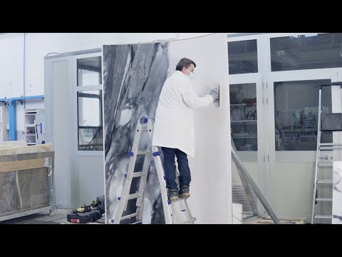How to install Tecnografica Smart Panel on curved walls