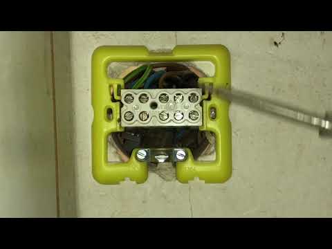 Starkstrom Dose durchmessen mit Duspol Herdanschlussdose Anleitung