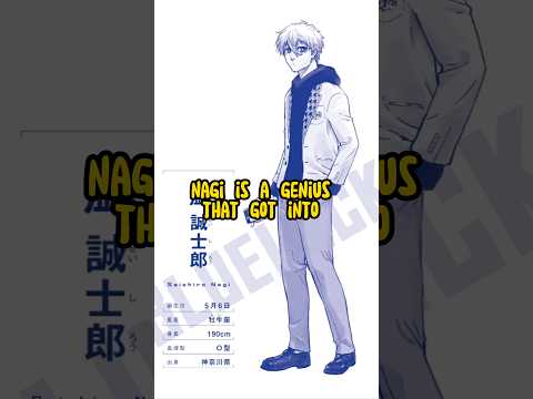 Did you know about Nagi's Novel #bluelock #nagi #nagiseishiro