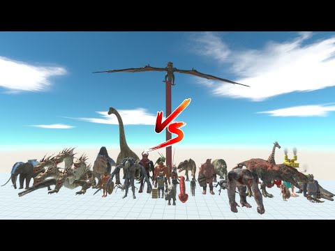 Big tournament | Part 1 (32 participants. Fights by drawing lots) - Animal Revolt Battle Simulator