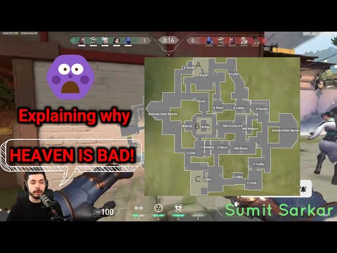 Cypher main explains why Heaven is worst map for cypher | Valorant clips | valorant gameplay