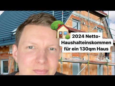Hausbau Kosten und Einkommen für ein 130qm Haus (500m2 Grundstück)