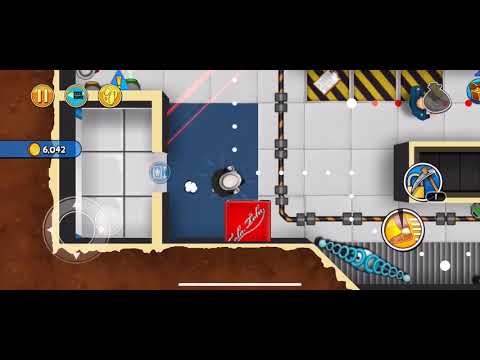 Robbery Bob: CHAPTER 10 - CHALLENGE Level 7 , 100% iOS/Android Walkthrough