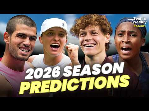 Will Coco Gauff win a slam in 2026? Will Alcaraz stay at No.1 without Ferrero? | 2026 Predictions