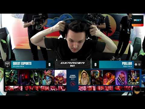 (Dota2) QUEST Esports VS PSG.LGD - Game 1 Highlights (Bali Major 2023 PlayOffs)