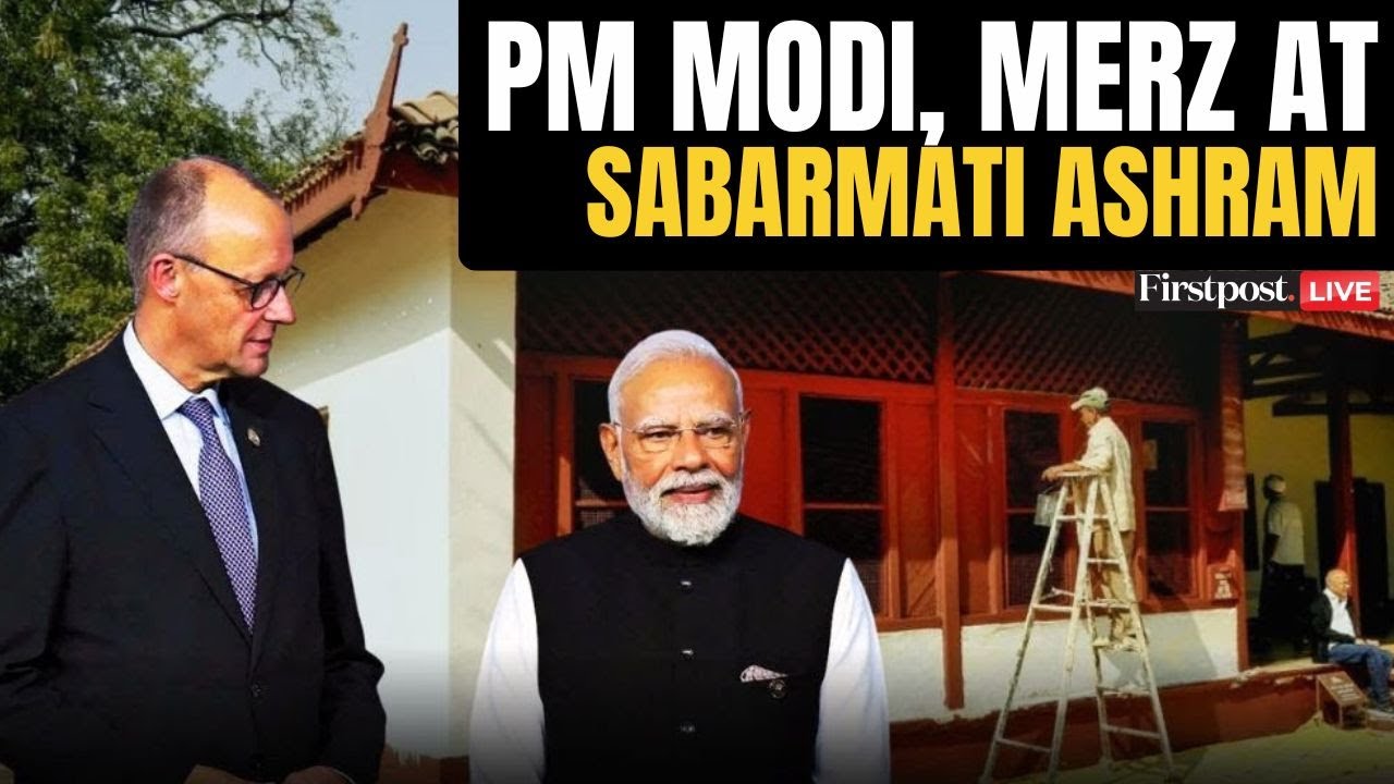 PM Modi–Merz at Sabarmati Ashram LIVE | Symbolism of Mahatma Gandhi, Peace & Global Values