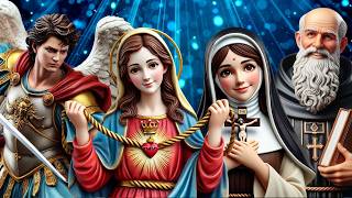 🔑ORAÇÃO DAS 4 CHAVES - SÃO MIGUEL, NS DESATADORA, SANTA RITA E SÃO BENTO.