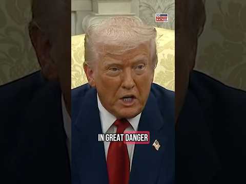 Video | President Trump: "I think if the talks aren't successful… Iran is going to be in great danger”