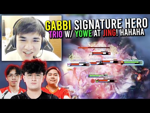 "GABBI TRIO with YOWE AT JING!"🔥🤣 - WALANG KUPAS ANG SIGNATURE HERO!🔥