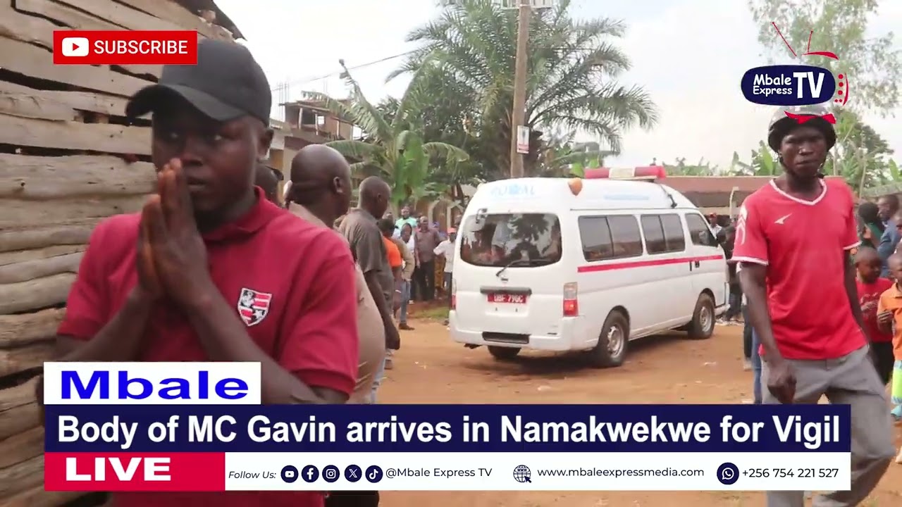 MC Gavin body arrives in Namakwekwe for mourning 