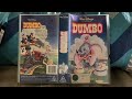 Opening And Closing To Dumbo Walt Disney Home Video VHS New Zealand 1995 96 Reprint