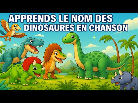 Apprends le nom des dinosaures en chanson - Chanson / Comptine pour enfant - DoudouLoup