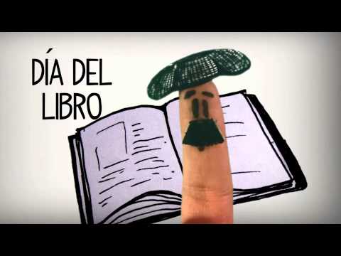 Saint George's Day, Saint George's Day, Book Day. Learning Spanish culture.