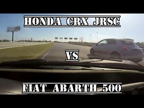 Honda CRX JRSC Vs Fiat ABARTH 500 - Jarama 12/10/23