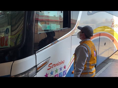 Fiscalizan buses en terminal O’Higgins de Rancagua