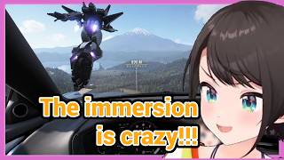 Subaru's Reaction to Racing Against The "Gundam" Chaser Zero in Forza Horizon 6!!!