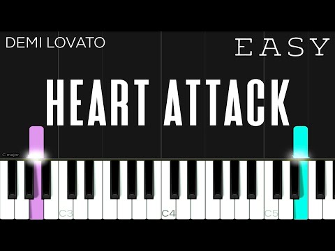 Demi Lovato - Heart Attack | EASY Piano Tutorial