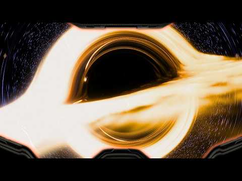Falling Into a Black Hole (Simulation)