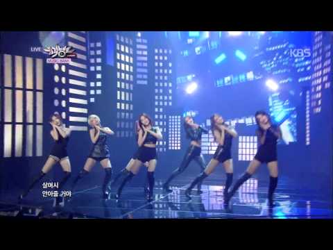 [HIT] 뮤직뱅크-AOA - TIME + 사뿐사뿐(Like a Cat).201411114