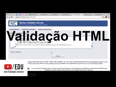 HTML Validation | Introduction to HTML/CSS: Creating Web Pages | Computer Programming | Khan