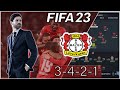 Replicate Xabi Alonso's Set of Bayer Leverkusen Tactics | FIFA 23 Tutorial