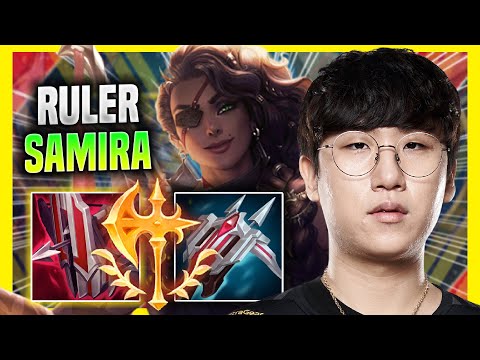 RULER IS INSANE WITH SAMIRA! - GEN Ruler Plays Samira ADC vs Jhin! | Preseason 2022