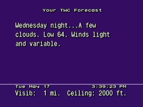 WeatherStar Jr. Emulation (The Time Update)