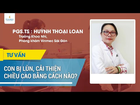 Con bị lùn, cải thiện chiều cao bằng cách nào? | Vinmec