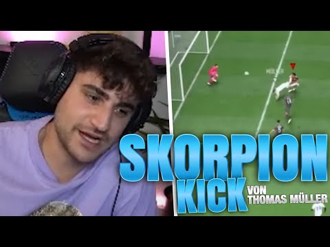 Scorpion Kick von Thomas Müller kassiert! 🕳 😂 | EliasN97 Clips