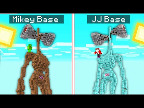 Insane Minecraft Battle: Mikey vs JJ Sirenhead in Base Survival