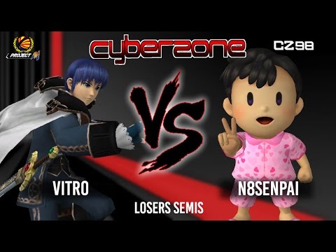 CZPM98: CL|Vitro (Marth) vs N8Senpai (Ness) Losers Semis