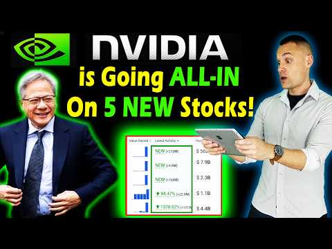 NVIDIA is Buying 5 Smaller A.I. Stocks for the Future! (Should You Follow?)