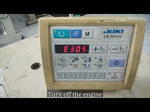 JUKI LK1900A-SS: Fix E305